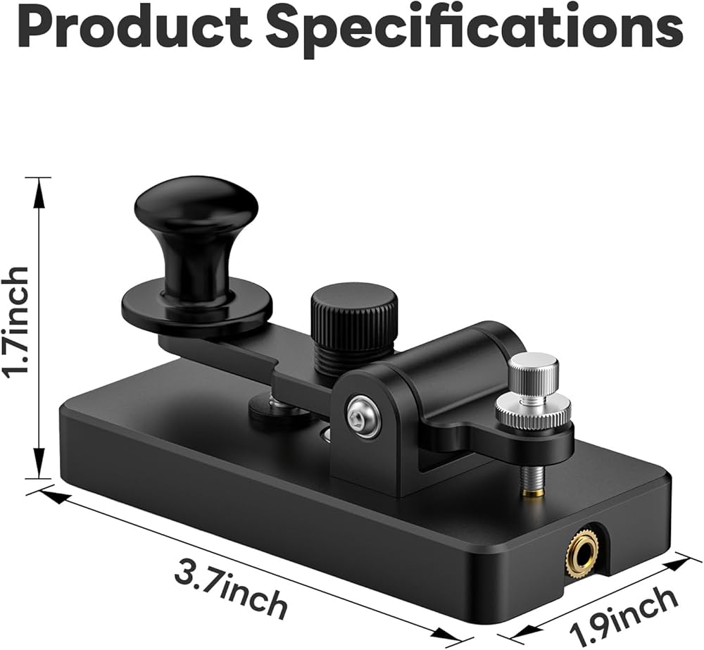 Amazon.co.jp: PUTIKEEG モールス信号CWキー アマチュア無線 CW